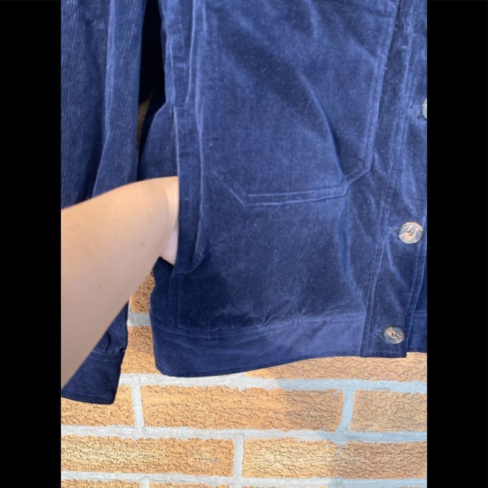 Anthropologie The Korner corduroy sherpa jacket small - Picture 5 of 13